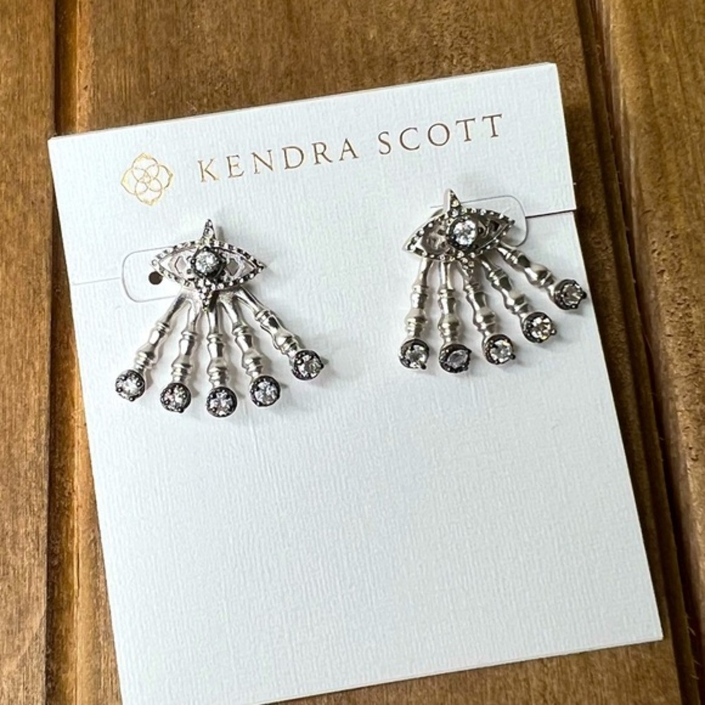Kendra Scott Mystic Bazaar Callan Earrings, Silver